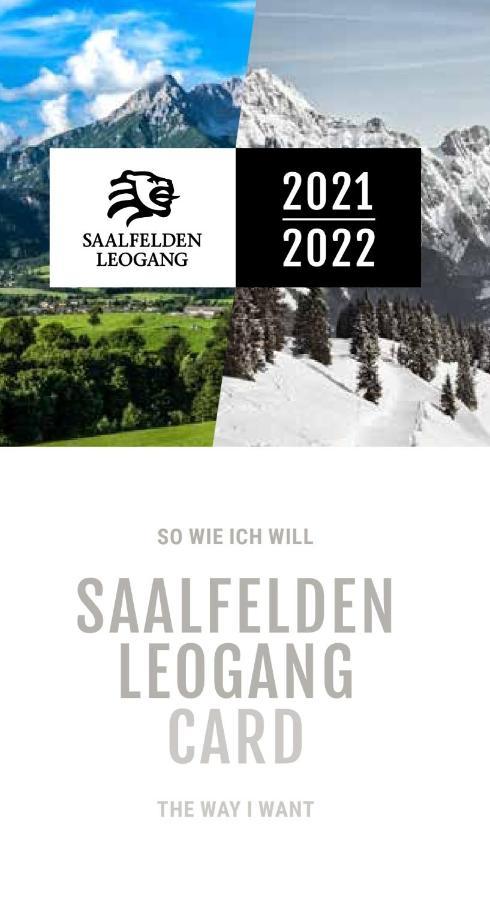 Ferienwohnung Tritscher Saalfelden Exterior foto